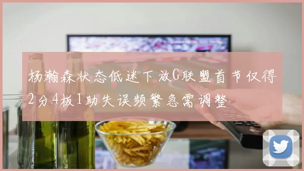 杨瀚森状态低迷下放G联盟首节仅得2分4板1助失误频繁急需调整